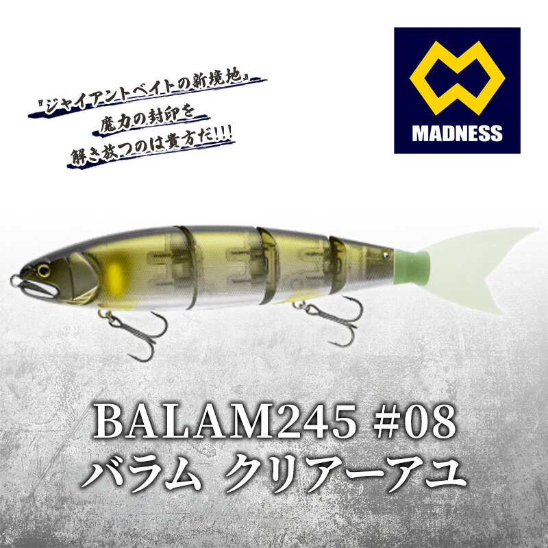 48位! 口コミ数「0件」評価「0」BALAM245 #08 バラム クリアーアユ　【雑貨・日用品】