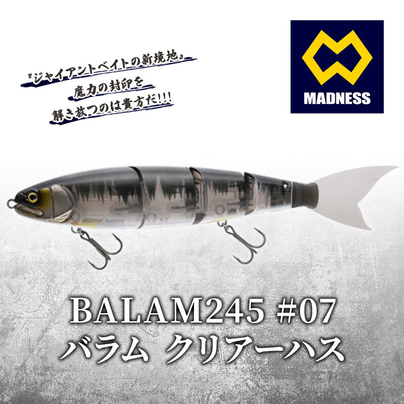 46位! 口コミ数「0件」評価「0」BALAM245 #07 バラム クリアーハス　【雑貨・日用品】