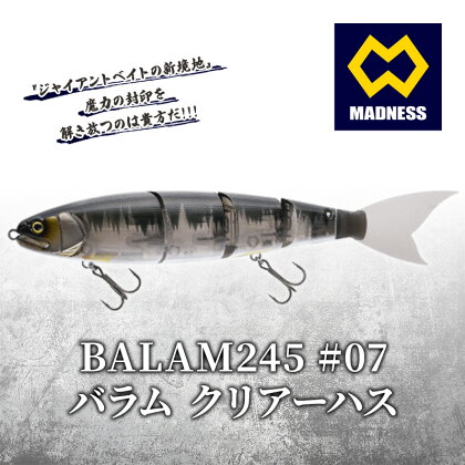 BALAM245 #07 バラム クリアーハス　【雑貨・日用品】