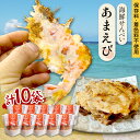 【ふるさと納税】高評価★5.0 京丹後海鮮せんべい《あまえび》 あまえびの姿せんべい お酒のあてに抜群!プレゼントにも!お子様のおやつにも◎ 10袋セット せん...