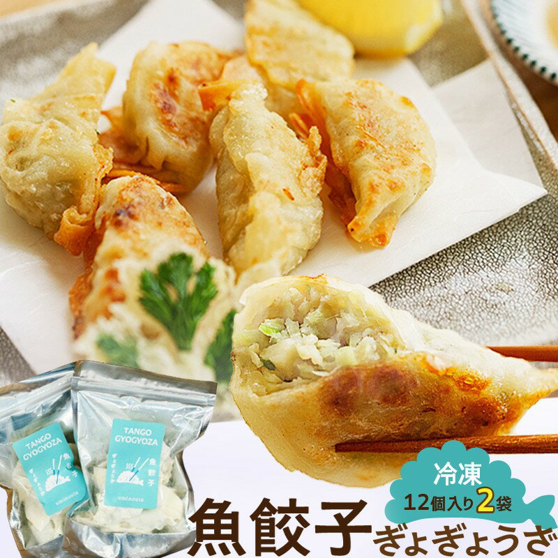 【ふるさと納税】京丹後　ぎょぎょうざ　12個入（1袋あたり2