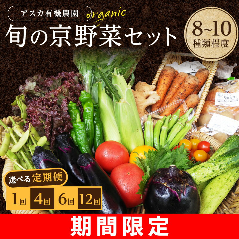 【ふるさと納税】京の旬野菜セットS（栽培期間中農薬・化学肥料