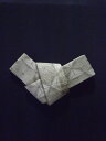 【ふるさと納税】京都・遊絲舎/丹後の藤布 角帯「藤に麻の葉」(白)【伝統工芸】 藤布 丹の国日霜文 袋帯 護身 長寿 繁栄 古事記 万葉集 白 白色 伝統工芸品