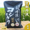 【ふるさと納税】令和6年産 新米 京都丹波産 こしひかり 5kg 契約栽培米 お届け:寄附受付後20日以内に発送