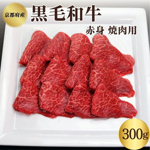 【ふるさと納税】京都府産 黒毛和牛 赤身 焼肉 300g 【ふるさと納税】京都府産 黒毛和牛 赤身 焼肉 300g