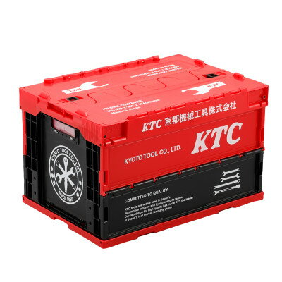 研究・実験用品人気ランク3位　口コミ数「0件」評価「0」「【ふるさと納税】KTC 折りたたみコンテナ50L(レッド) [YG-196]【1140610】」