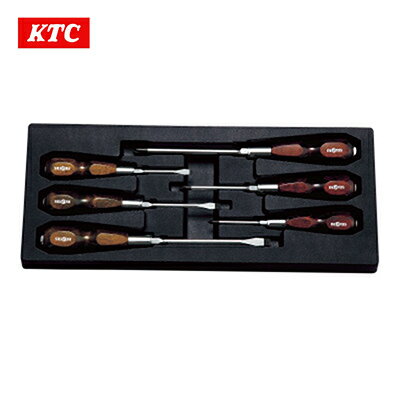 KTC ネプロス 木柄ドライバセット(6本組)[NTD306]