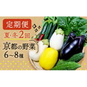 【ふるさと納税】【発送月固定定期便】夏冬の野菜6~8種セット全2回【配送不可地域:離島・北海道・沖縄県】【4061742】