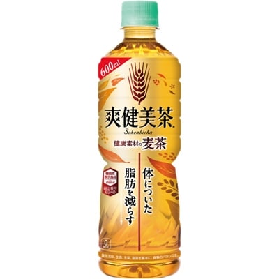 【ふるさと納税】爽健美茶　健康素材の麦茶　600mlPET ×24本【1052300】