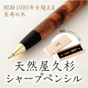 5位! 口コミ数「4件」評価「5」天然屋久杉シャープペンシル（0.5mm）1本　【 宇治田原町 工芸品 文具 文房具 】　お届け：入金確認後、2か月程度。※ただし人気お礼品に･･･ 