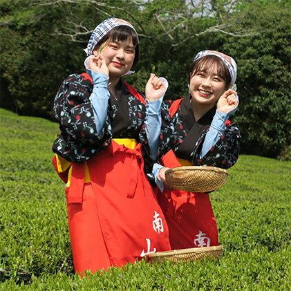 【体験期間：6月末まで】村内の茶畑で茶摘み＆手もみ製茶体験！茶娘衣装貸出付き（大人ペアチケット）　【体験チケット・茶摘み体験・手もみ製茶体験】　お届け：11月からのお申込みより順次発送いたします。