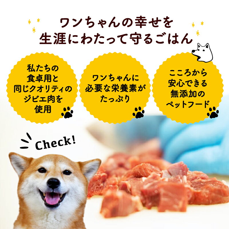 【ふるさと納税】 鹿肉ごはん。レトルト 5袋 ペットフード ドッグフード レトルト セット 無添加 滋養強壮 国産 ジビエ 健康 栄養 鹿 鹿肉 わんちゃん 小分け 個包装 ペット用品 犬用 ご褒美 ごはん おやつ 小型 大型 犬 イヌ いぬ 京都府 京都 京丹波町 f264075-kyotamba-10000815 京都府京丹波町 サンプル画像3