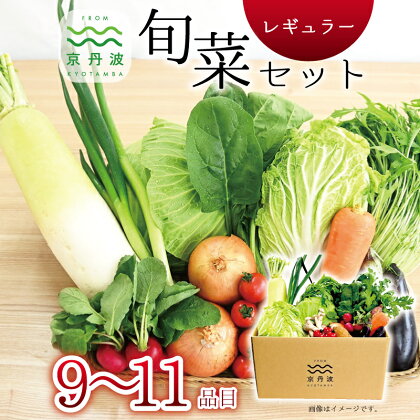 京丹波 旬菜セット レギュラー 9～11品目 野菜 詰め合わせ 京都 丹波 京丹波町産 産地直送 京野菜 減塩 レシピ ※北海道・沖縄・その他離島は配送不可