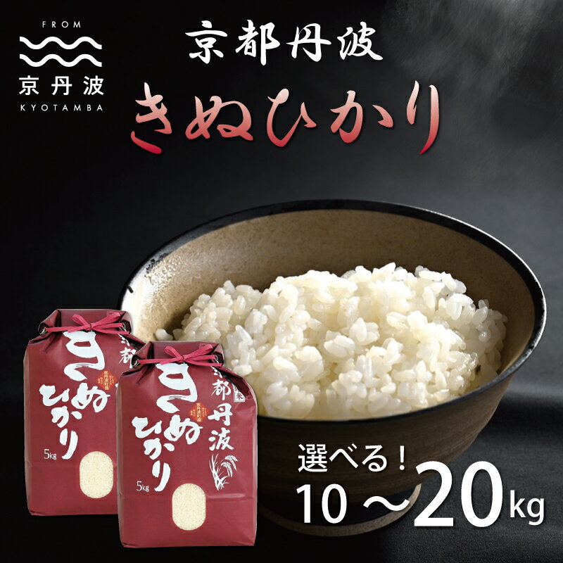 京丹波きぬひかり 10kg 15kg 20kg 令和5年産 京都 米 精米 キヌヒカリ ※北海道・沖縄は配送不可