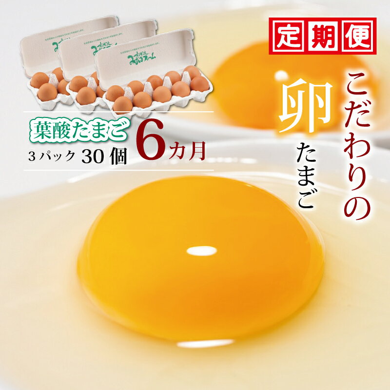 22位! 口コミ数「0件」評価「0」【6カ月定期便】【2024年8月発送開始】葉酸たまご 定期便 6カ月連続 【 卵 定期便 たまご 新鮮卵 たまごセット たまご定期便 】 新･･･ 