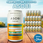 【ふるさと納税】【与謝野町産ホップ使用クラフトビール】 ASOBI　350ml ×24本セット【1248907】