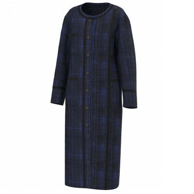 【ふるさと納税】【リボン織×MIZEN】アシンメトリックプリーツコート レディス 絹紐織 「勝」【1655199】