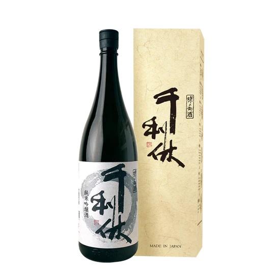 千利休　純米吟醸　山田錦　1800ml | 大阪府 堺市 大阪 堺 大阪府堺市 ふるさと 納税 支援 返礼品 支援品 ギフト プレゼント 酒 お酒 日本酒 地酒 特産品 お土産 純米吟醸 純米吟醸酒 清酒