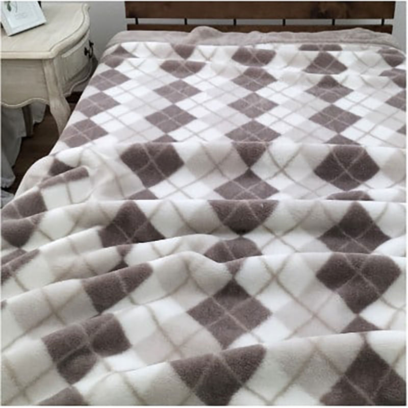 【ふるさと納税】毛布 シングル ロング 140×220 2枚組 ベージュ&グレー セット 吸湿 発熱 ボリューム 合わせ毛布 ロング毛布 ブランケット 肌掛け 肌掛け布団 肌布団 掛け布団 布団 寝具 大阪 大阪府 岸和田市 お届け:お申し込み後、3週間程度で順次発送予定 [3]