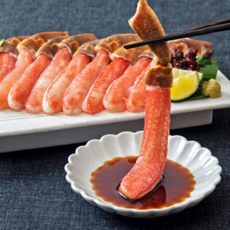 【ふるさと納税】【選べる出荷日】かにしゃぶ 生 ズワイガニ 棒肉 250g (10～15本) 詰め合わせ セット 蟹 カニ 生ズワイガニ ポーション フルポーション むき身 冷凍 生蟹 カニ足 海の幸 魚介 魚介類 海鮮 大阪 大阪府 岸和田市 f272027-kishiwada-10004450 大阪府岸和田市 サンプル画像3