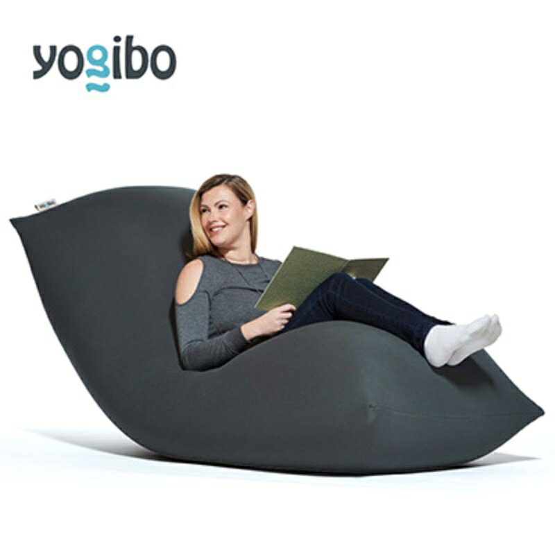 【ふるさと納税】ビーズクッション ヨギボー マックス ダークグレー Yogibo Max 特大 ソファベッド 洗えるカバー インテリア 快適 ギフト プレゼント おしゃれ おすすめ 結婚祝い 誕生日　お届け：入金確認後、約1ヶ月～2か月お時間を頂く場合があります