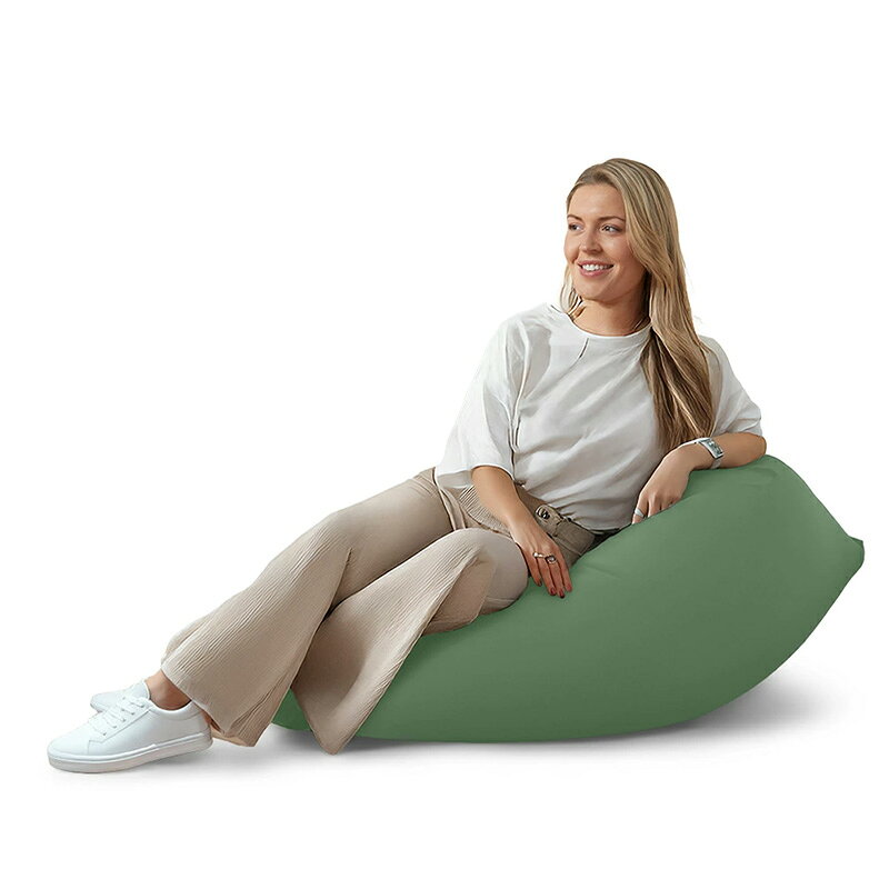 【ふるさと納税】ビーズクッション ヨギボー ミニ オリーブグリーン Yogibo Mini 1人掛け 座椅子 コンパクト 洗えるカバー インテリア 軽量 快適 ギフト プレゼント おしゃれ おすすめ 結婚祝い 誕生日　お届け：入金確認後、約1ヶ月～2か月お時間を頂く場合があります