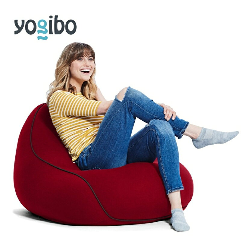 【ふるさと納税】ビーズクッション ヨギボー ラウンジャー ワインレッド Yogibo Lounger 1人掛け 背もたれ パーソナルチェア 洗えるカバー インテリア ギフト プレゼント おしゃれ 結婚祝い 誕生日　お届け：入金確認後、約1ヶ月～2か月お時間を頂く場合があります