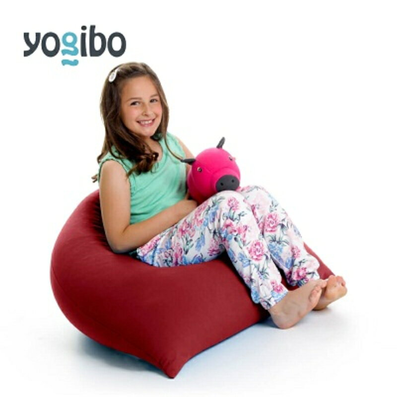 【ふるさと納税】ビーズクッション ヨギボー ピラミッド ワインレッド Yogibo Pyramid 子ども用 小型 三角形 座椅子 洗えるカバー インテリア ギフト プレゼント おしゃれ 贈り物 結婚祝い 誕生日 おすすめ　お届け：入金確認後、約1ヶ月～2か月お時間を頂く場合があります