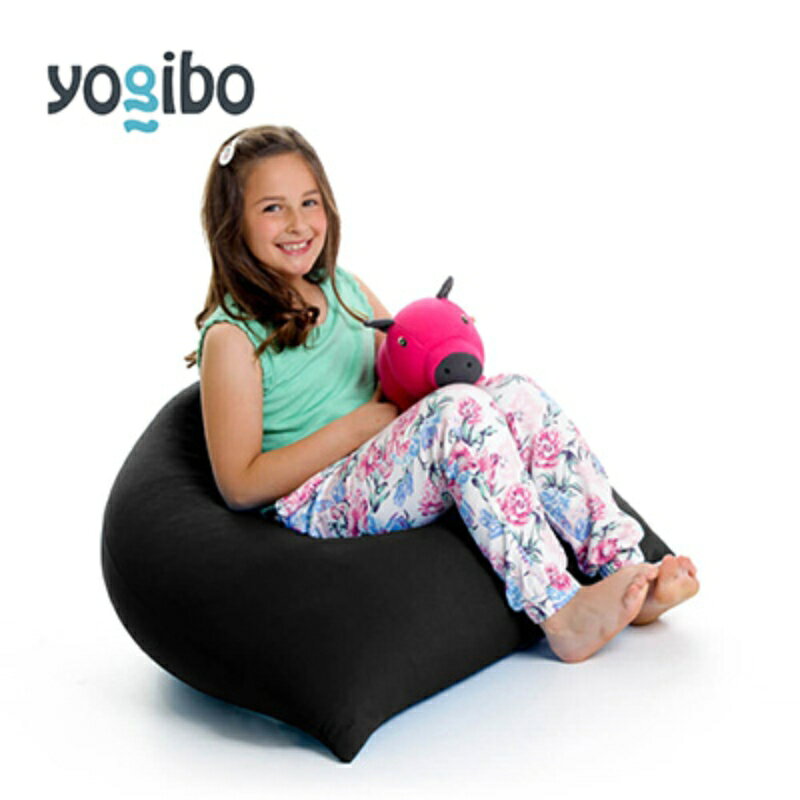 【ふるさと納税】ビーズクッション ヨギボー ピラミッド ブラック Yogibo Pyramid 子ども用 小型 三角形 座椅子 洗えるカバー インテリア ギフト プレゼント おしゃれ 贈り物 結婚祝い 誕生日 おすすめ　お届け：入金確認後、約1ヶ月～2か月お時間を頂く場合があります