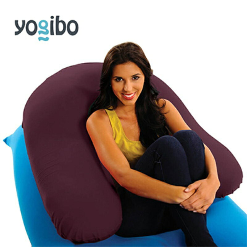 【ふるさと納税】ビーズクッション ヨギボー サポート ディープパープル Yogibo Support 授乳クッション 肘置き U字型 洗えるカバー マタニティ 妊婦 ギフト プレゼント 贈り物 結婚祝い 誕生日 おすすめ　お届け：入金確認後、約1ヶ月～2か月お時間を頂く場合があります