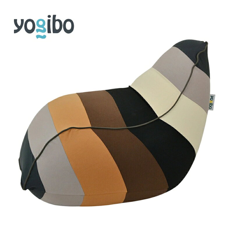 【ふるさと納税】ビーズクッション ヨギボー ラウンジャー レインボー ナチュラル Yogibo Lounger Rainbow 1人掛け 背もたれ ローソファ 洗えるカバー インテリア ギフト プレゼント 贈り物 結婚祝い 誕生日　お届け：入金確認後、約1ヶ月～2か月お時間を頂く場合があります