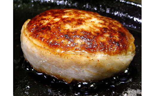 【ふるさと納税】イベリコ豚100% 手作りハンバーグ 110g×4個（冷凍） 3