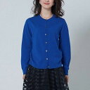 【ふるさと納税】日本製 カシミヤ100% レディース クルーカーディガン ブルー Sサイズ|敬老の日 ギフト 誕生日プレゼント 贈り物 父の日 母の日 [256...