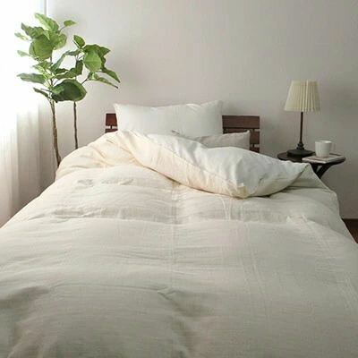 【ふるさと納税】オーガニックコットン ガーゼ布団掛けカバー ダブル 生成り 1枚 190×210cm OG−9CW｜天然素材 オーガニック 快眠 快適 熟睡 寝具 新生活 敬老の日 お歳暮 御歳暮 贈答品 ギフト 誕生日 プレゼント 贈り物 父の日 母の日 見舞い [1064]のサムネイル