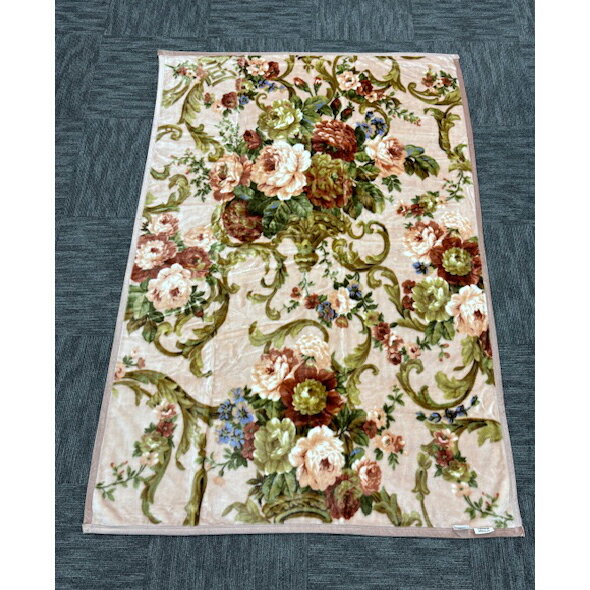 【ふるさと納税】ベローナニューマイヤー毛布 シングルサイズ ベージュ プレミアム温泉毛布 温泉に入っている様な優しい暖かさ。遠赤外線効果で体の芯から暖かい。KW11821 [5117]