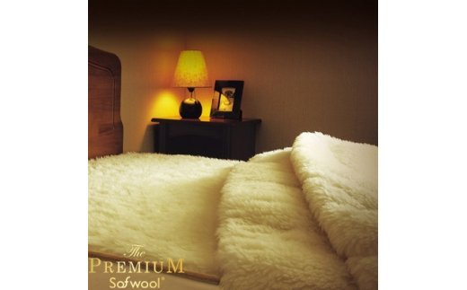 【ふるさと納税】The PREMIUM Sofwool 敷き毛布ダブル (140×205cm)｜敬老の日 お歳暮 贈答品 ギフト ...