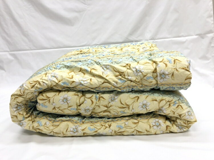 【ふるさと納税】ウール50%入 掛ふとん シングルサイズ (約150×210cm) ブルー色 WF-2715 中わた約1.0kg入り｜敬老の日 お歳暮 御歳暮 贈答品 ギフト 誕生日プレゼント 贈り物 父の日 母の日 お年賀 寒中見舞い クリスマス お見舞 [1873]