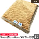 【ふるさと納税】フューチャーニューマイヤー毛布「ダブル/ブラウン」KW11701 W プレミアム温泉毛布|温泉に入っているような優しい暖かさ 遠赤外線効果で体の...