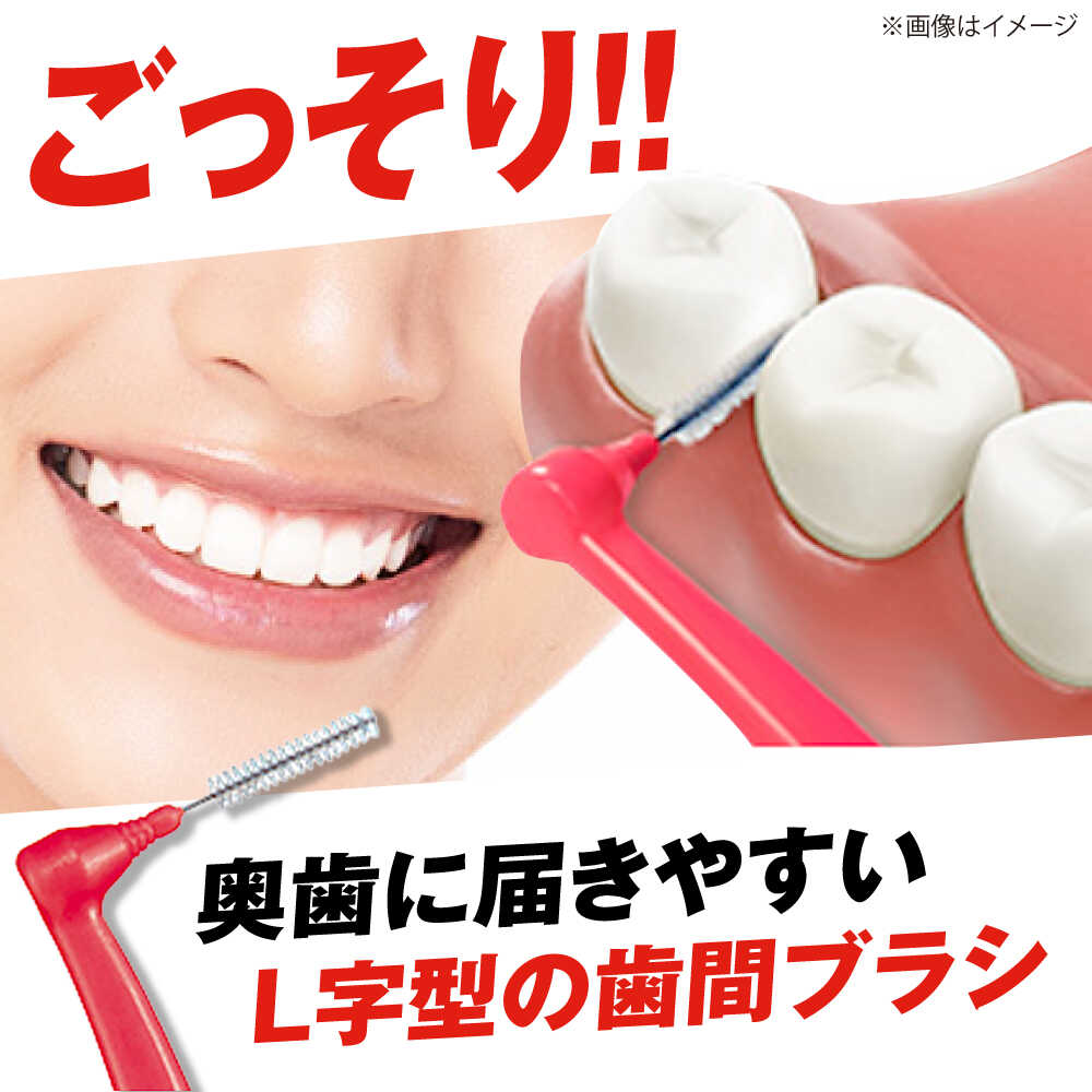 【ふるさと納税】【最短7日以内発送】【選べるサイズ】GUM 歯間ブラシ10本入り×60パック（L字型）SS・SSS 歯磨き はみがき ハミガキ 歯磨き粉 歯ブラシ ハブラシ 歯間ブラシ ワイヤー L字型 極細 細め 細い 歯周病 虫歯 口臭 矯正 大容量 大阪府高槻市/サンスター[AOAD013]
