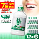 【ふるさと納税】【最短7日以内発送】GUMプラス・デンタルリンス(スッキリ爽やかタイプ)450ml 歯磨き はみがき 歯ブラシ 歯磨き粉 マウスウォッシュ うが...