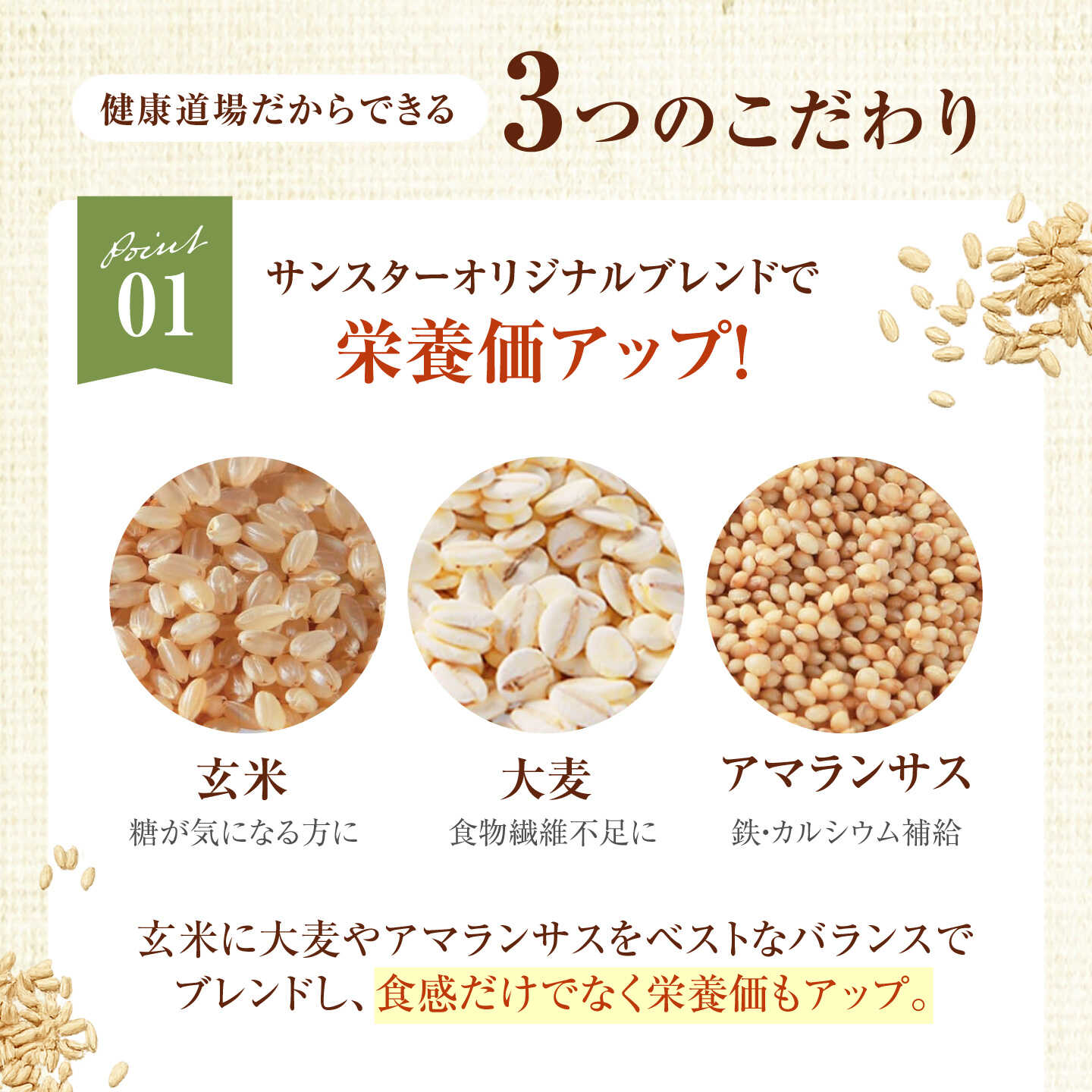 【ふるさと納税】【選べる容量】SUNSTAR 玄米ごはん パックご飯 133g × 15食 30個 レトルト 健康 栄養 時短 簡単 レンジ 調理 料理 大阪府 高槻市 / サンスター [AOAD082] f272078-takatsuki-10001978 大阪府高槻市 サンプル画像3
