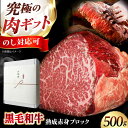 【ふるさと納税】【ふるさと納税限定】あなただけのドライエイジング 熟成黒毛和牛 ブロック(極上赤身)500g 肉 お肉 国産 和牛 赤身 牛肉 ギフト 黒毛和牛...