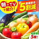 【ふるさと納税】朝のTV番組で紹介された!旬のお野菜セット 詰合せ 詰め合わせ 新鮮 産地直送 おまかせ やさい 野菜セット 大阪府高槻市/ベジ彩ファーム[AO...