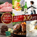 【ふるさと納税】【高槻市コンシェルジュ】返礼品おまかせ!寄附額100万円コース 1000000円 チョコ 日用品 マッサージ 詰め合わせ プレゼント 内祝い お...