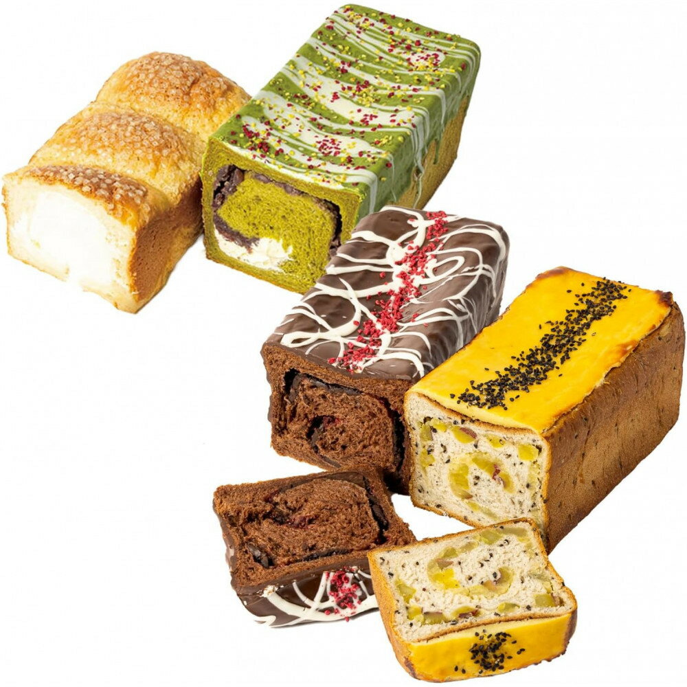 【ふるさと納税】高級食パン 4種4本 食べ比べセット プレミアムシリーズ(4種のチーズ食パン/抹茶あずき&マスカルポーネ食パン/どっぷり贅沢チョコ食パン/どっし...