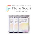 【ふるさと納税】【3回受検セット】腸内フローラ検査サービス 「Flora Scan(R)」【1632183】