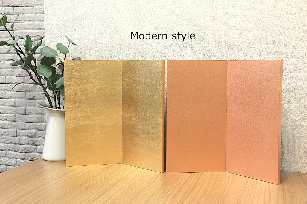 Modern styleインテリア屏風[金箔・銅箔]