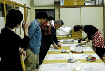 H106　河内木綿文様藍型染体験講習会