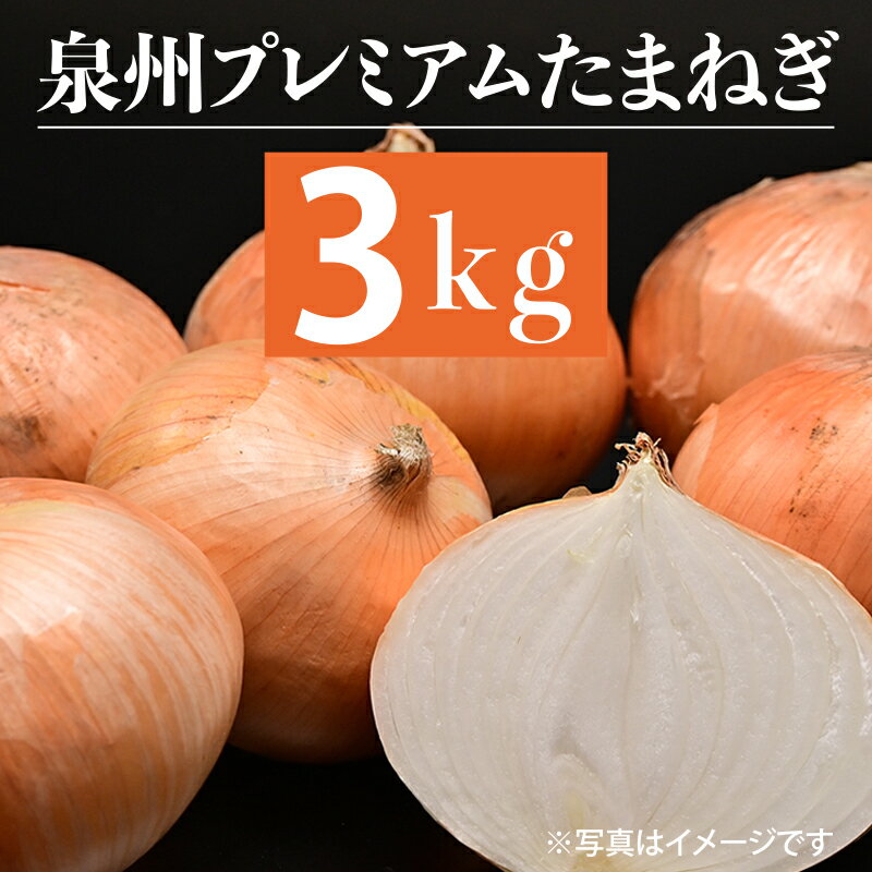 【ふるさと納税】射手矢さんちの泉州プレミアムたまねぎ 3kg