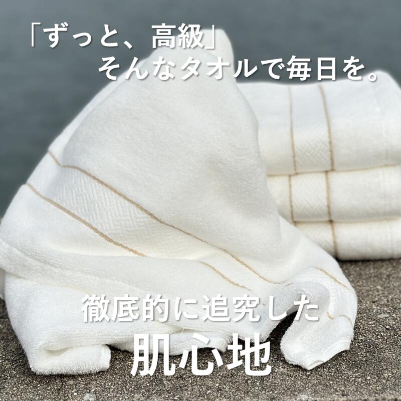 【ふるさと納税】フェイスタオル 10枚セット ホワイト THE PREMIUM TOWEL 厚手 107g 柔らかい 吸水力 上質 単色 日本製 泉州タオル 新生活